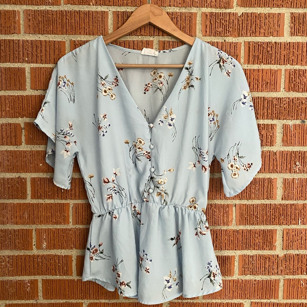 Floral blouse